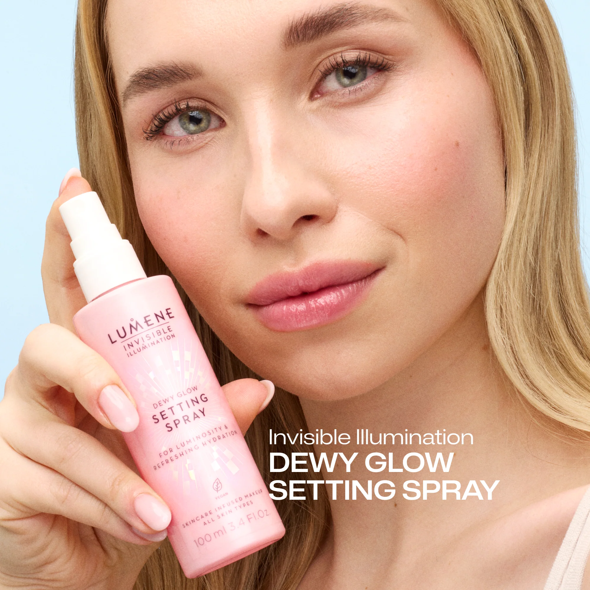 Dewy Glow Kosteuttava meikinkiinnityssuihke - Image 3
